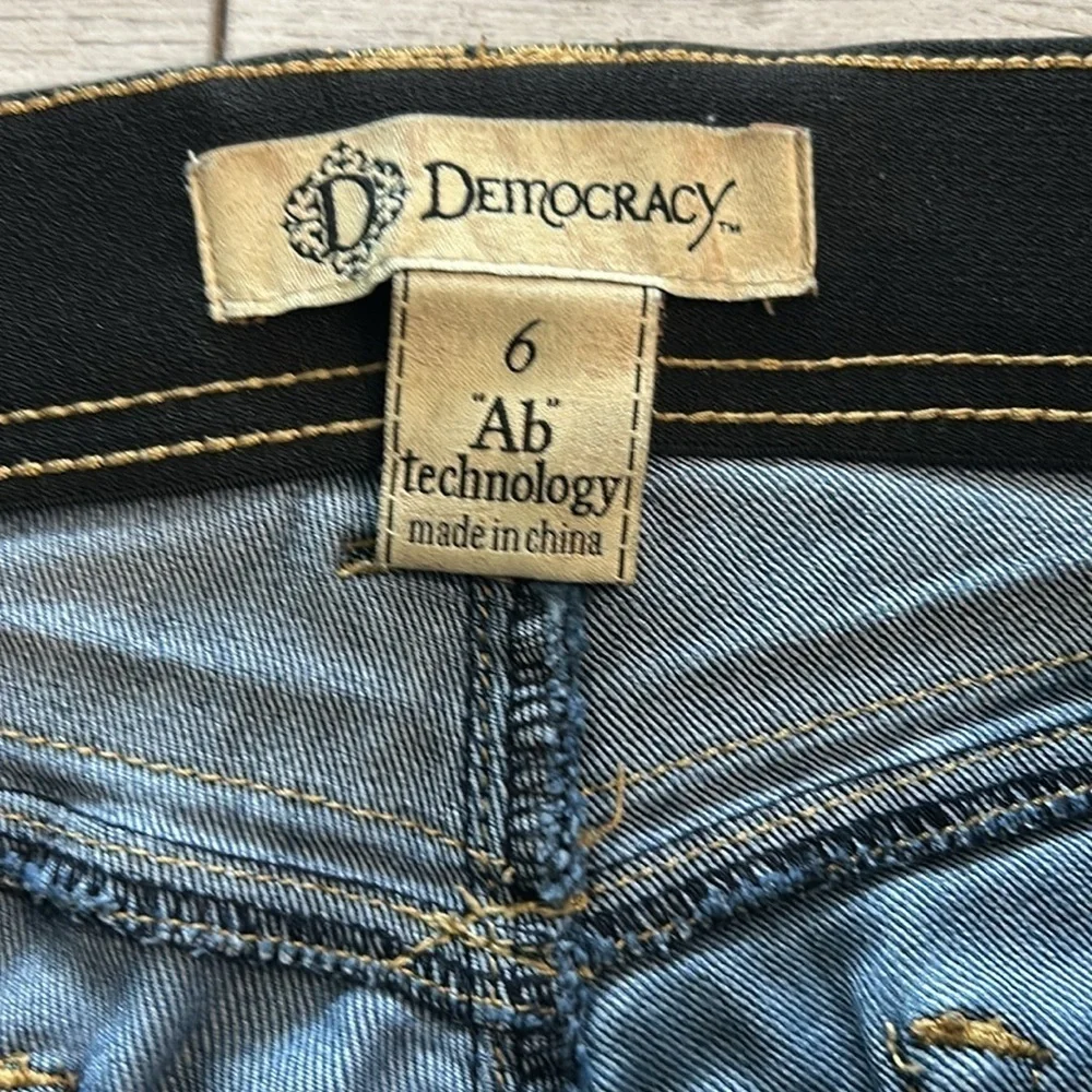 Democracy Ab Technology skinny fit jeans size 6